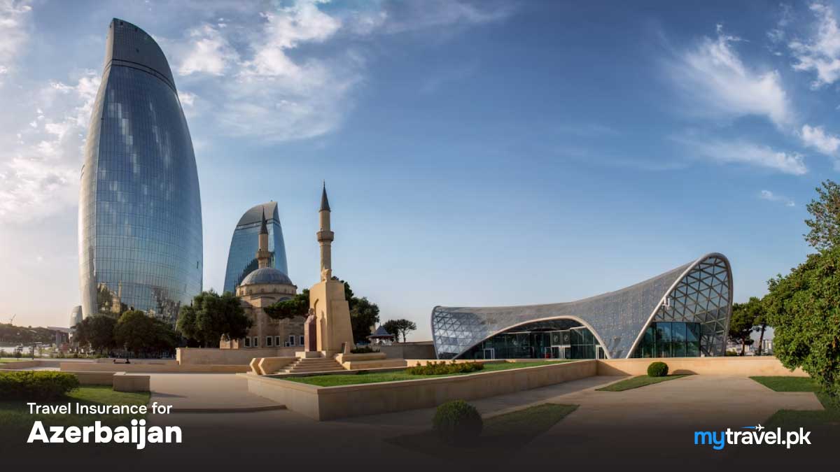 Travel insurance for Baku, Azerbaijan from Pakistan